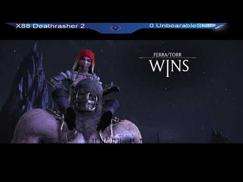 MKX Exhibition Showcase Epiaode 1 (UnbearableSkill vs. X88 Deathrasher FT10)!!!