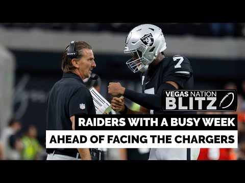 Raiders With A Busy Week Ahead of Facing The Chargers Vegas Nation Blitz Week 13