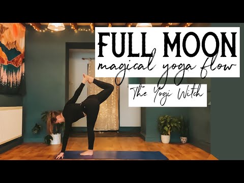 30 Minute // FULL MOON MAGICAL YOGA FLOW // with @theyogiwitch