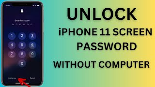 Unlock iPhone 11 Screen Lock Password Without Computer !! iPhone 11 , 11 Pro , 11 Pro Max !!