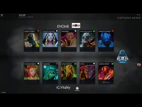 EHOME vs iG.Vitality | Game 3 | H-Cup | Xyclopz