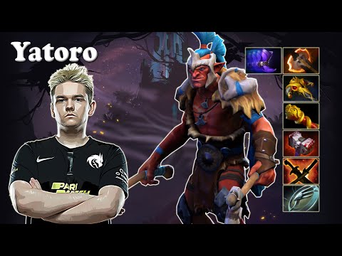 Yatoro - Troll Warlord Safelane vs w33 Huskar | Dota 2 7.31d Gameplay