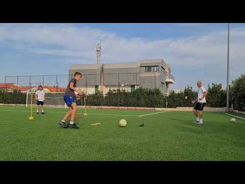 Football Training - Passing Drills 1