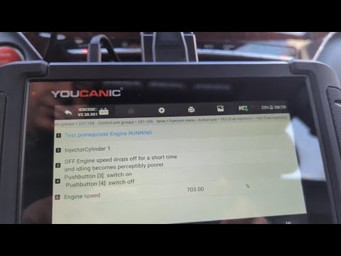 How To Check if You Have a Bad Fuel Injector using YOUCANIC Scanner