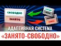 Видео Адаптивная, система, занято, свободно, табло, очередь, санитарная, комната, туалет, санузел, ванна