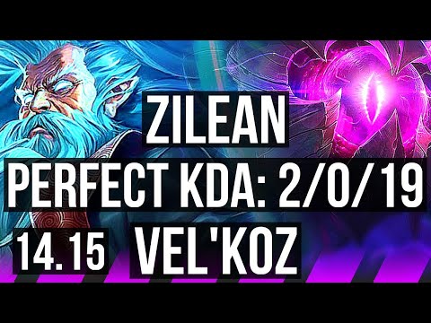 ZILEAN & Kai'Sa vs VEL'KOZ & Caitlyn (SUP) | 2/0/19, 700+ games | EUNE Master | 14.15