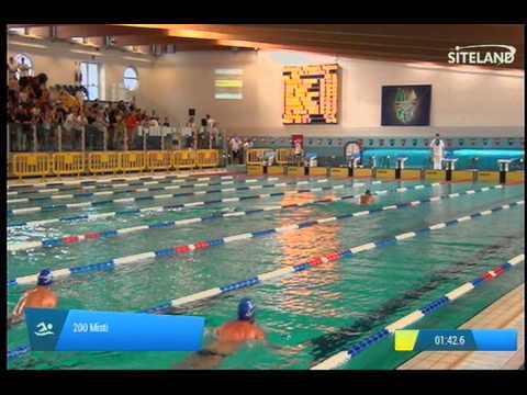 Serie 5 dei 200 Misti  Assoluti Maschi Master - Campionati Regionali Masters 2014 di Veneto e Friul