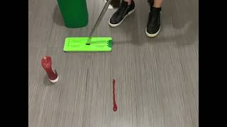 Sabco Rince n' Wring Microfibre Flat Mop