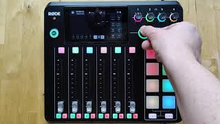Rodecaster Pro II Feature Request: Control multiple virtual faders with one physical fader