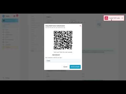 Tutorial video: Cara Mengaktifkan Multi-Factor Authentication (MFA) di Scalev