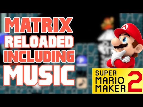 The Matrix (Including music) Created in Super Mario Maker 2