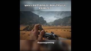 WHY is battlefield 1 so beautifully animated? what else game had good animation. #short #battlefield