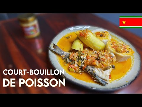 Court bouillon de poisson antillais !