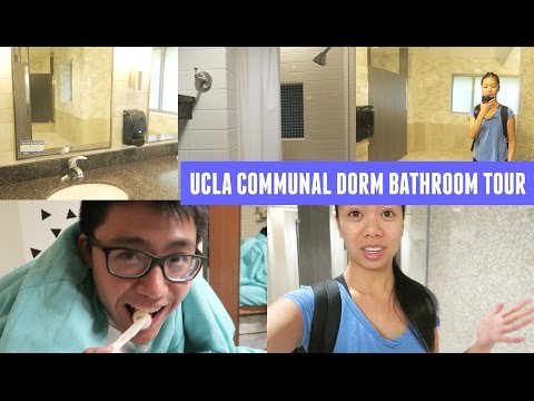 UCLA Sproul Landing/Cove Communal Bathroom Tour & Vlog! Video