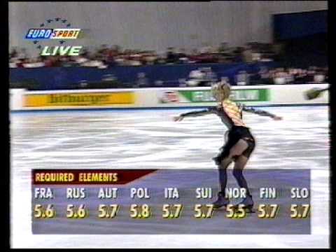 1995 EC Ladies SP Olga Markova