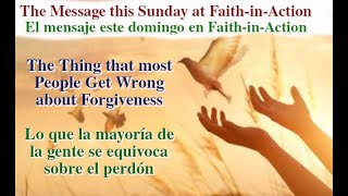 Message: Forgiveness is for YOU, not the other person