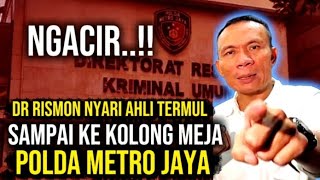 Download lagu DR RISMON : TAK NAMPAK AHLI TERMUL, DI POLDA METRO JAYA mp3