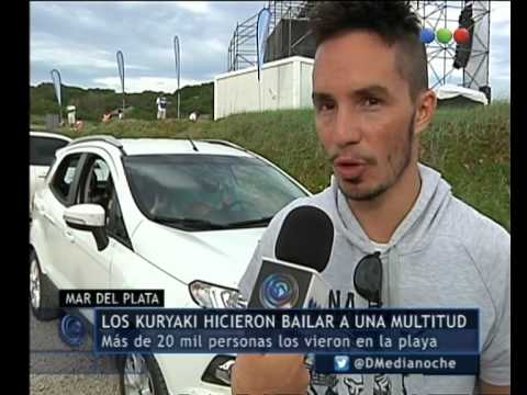 Illya Kuryaki in Mar del Plata - Telefe News