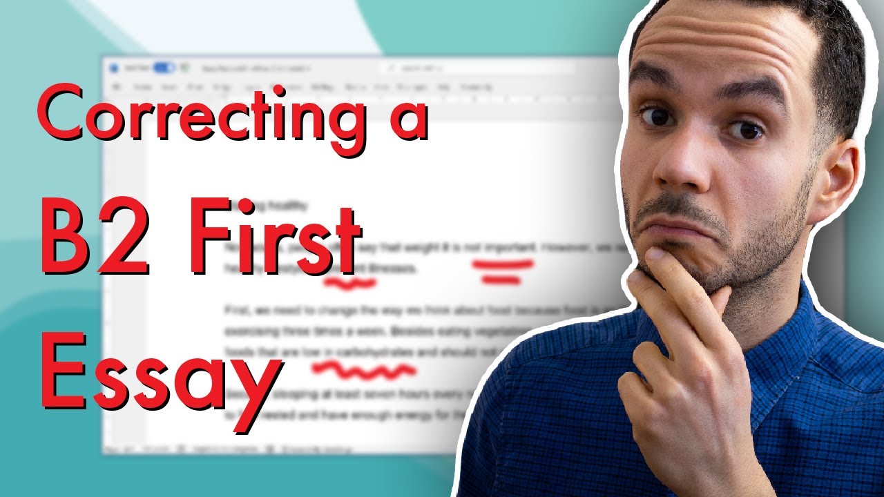 English Teacher Corrects B2 First (FCE) Essay | Correcting Your Papers Episode 1