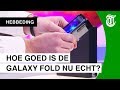 Bizarre waarschuwingen bij opvouwbare Samsung - HEBBEDING