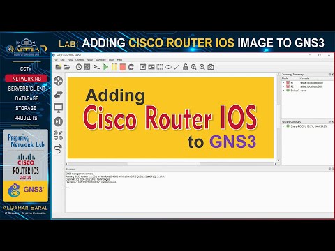 Network vLab - ADDING CISCO ROUTER IOS TO THE GNS3
