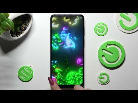 How to Download and Apply Live Wallpaper on a MOTOROLA Moto E32s - Magic Fluids App