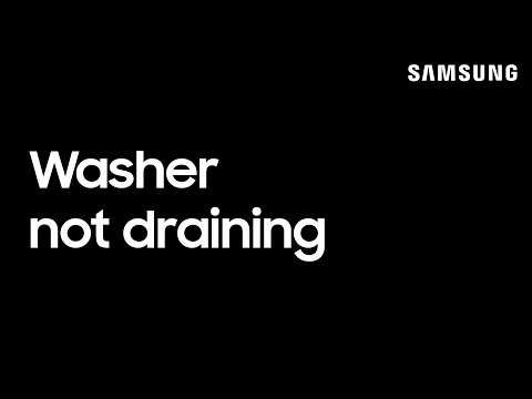 What to check if your washing machine doesn't drain | Samsung US