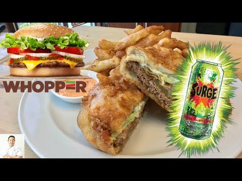 Vai Tempura? | Whopper com Queijo e Surge!