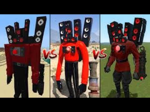 Minecraft Titan Speaker vs GTA 5 - Who Will Win?!