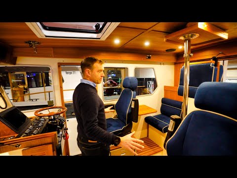 A Masterpiece in Yachting! The 27.2 Targa Rides the Wave ! (Seattle Boat Show 2023)