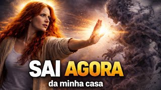 🔥 LOUVOR DE GUERRA ESPIRITUAL | SAI AGORA DA MINHA CASA – Autoridade no Nome de Jesus