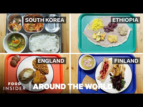 What Kids Eat for Lunch in 23 Countries Around the World