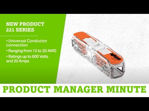 Product Manager Minute: 221 Series Inline Splicing Connectors