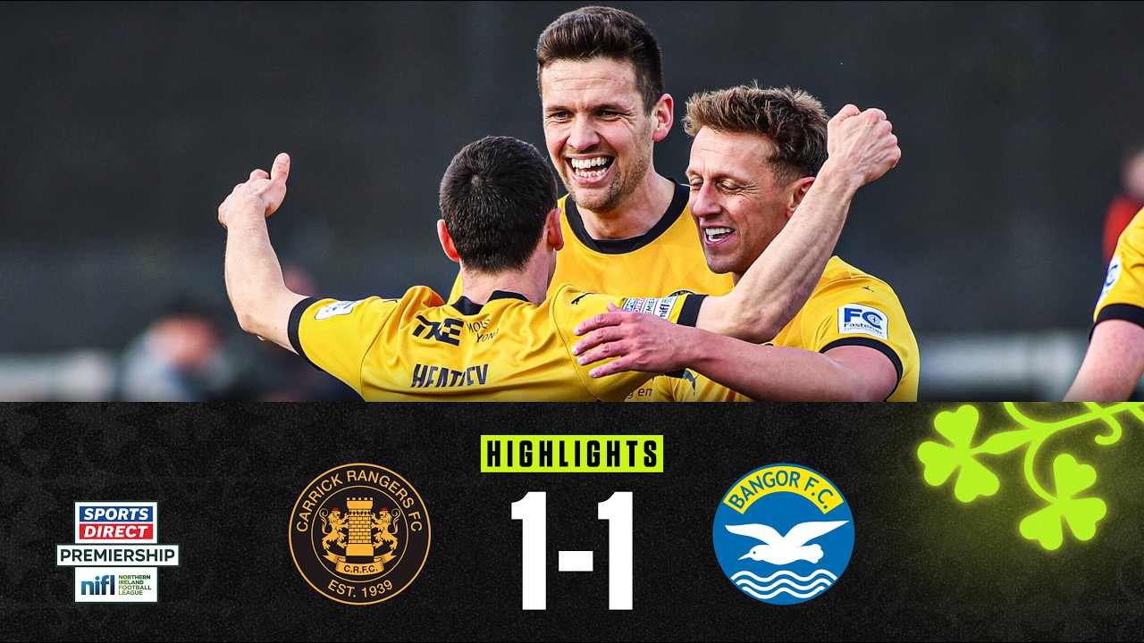 Carrick Rangers vs Bangor Highlights