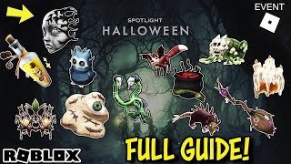 [EVENT] Roblox Halloween Spotlight - How To Get ALL ITEMS - Keys and Runes