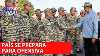 Venezuela posicion tropas e arma população para enfrentar possível incursão dos EUA