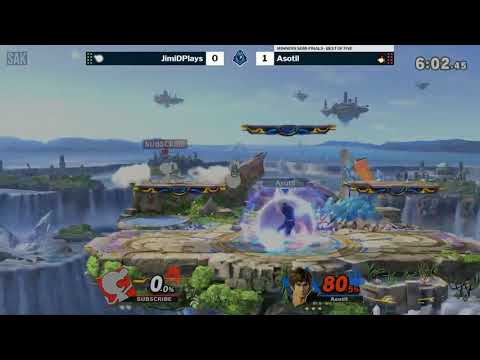 PURE Smash 21 Winners Semi-Finals - Asotil (Richter) vs JimiDPlays (Game&Watch)