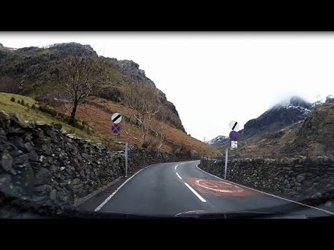 Time Lapse Drive - Bangor to Pwllheli North Wales, United Kingdom ~ [HD] ~ GoPro Hero 4 Black