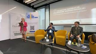 Rafał Pankowski i Adam Dębowski – konferencja „Fałszywe narracje, prawdziwe konsekwencje: dezinformacja jako narzędzie budowania wrogości”, 27.02.2026.