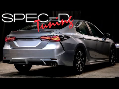 SPECDTUNING INSTALLATION VIDEO: 2018-2021 TOYOTA CAMRY LED SEQUENTIAL TAIL LIGHTS