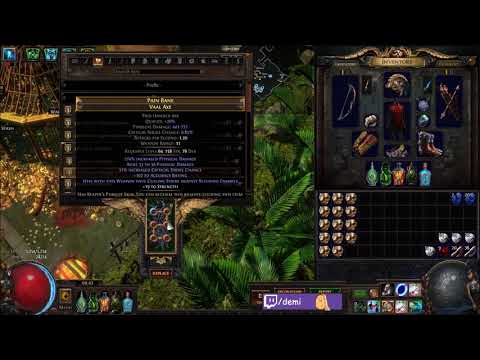 TIME FOR ANOTHER PAINFUL 300 EXALT SESSION VS PAIN BANE VAAL AXE | Demi Video
