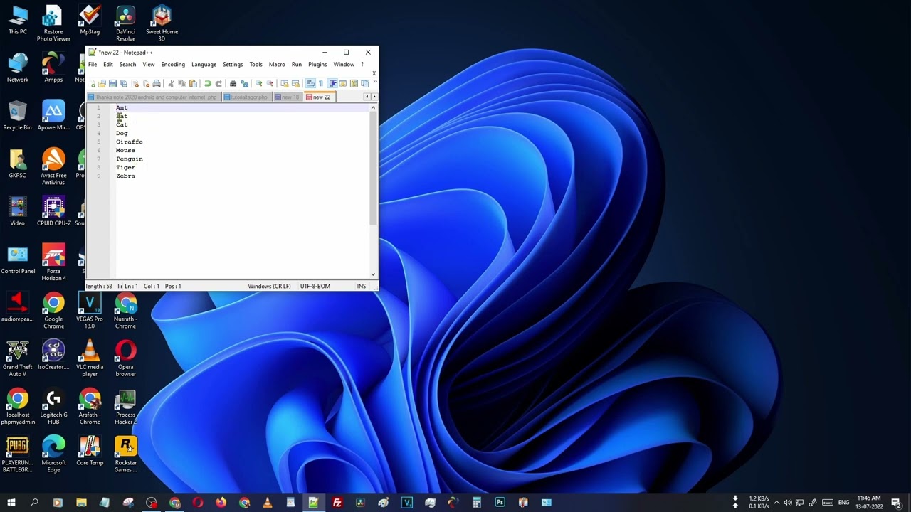 How To Sort Lines Or Names Lexicographically In Notepad ++ | Windows 10