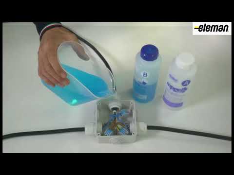 Video Elektroinstalační zalévací gel pro zalévací krabice