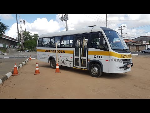 How to park a category D bus