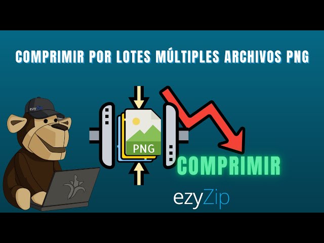 🖼 Cómo Comprimir Múltiples Archivos PNG en Lotes