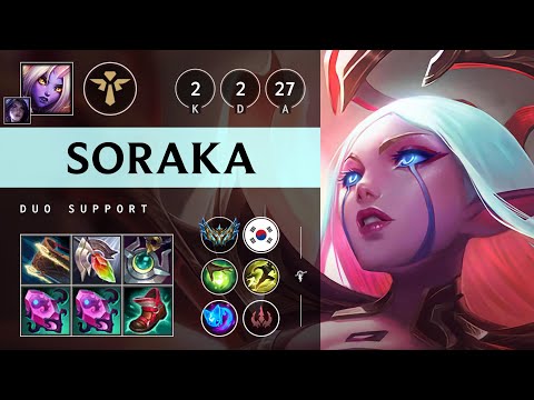 Soraka Support vs Karma - KR Challenger Patch 25.S1.3