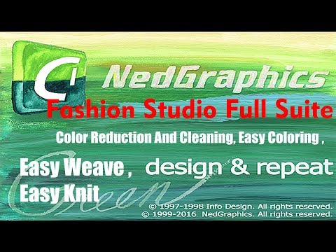 NedGraphics Fashion Studio 2016 Full Suite ( Design And Repeat, Easy Coloring , Easy Knit & Others)