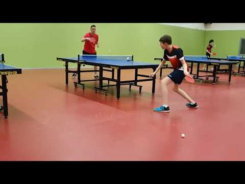 Swedens famous long pimple player Marco Maric plays with BARNA VIRUS-2.