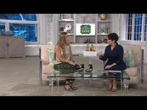 Earth Origins Wedge Sandals with Ankle Strap - Honey on QVC
