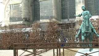 preview picture of video 'FRANCE REIMS WALK／ランス 25：ノートルダム大聖堂 Cathedrale Notre-Dame'